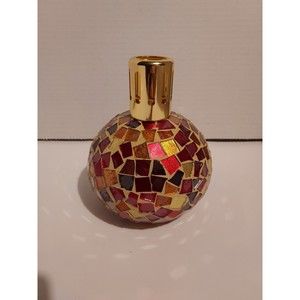 Gold Red Mosaic Lampair Fragrance Lamp by Millefiori Milano